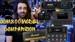 JCM800 Comparison | Axe-Fx, Quad Cortex, Helix, Tone Master Pro