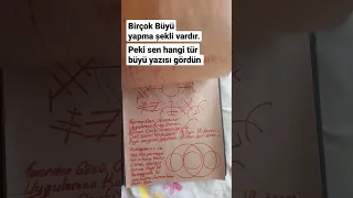 Büyü Yapma Çeşitleri. Büyü de kullanılan sözler.