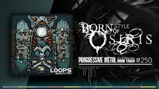 Progressive Metal Drum Track / Born of Osiris Style / 110 bpm