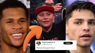 RYAN GARCIA, BOXERS REACT TO ISAAC PITBULL CRUZ BEAT GIOVANNI CABRERA