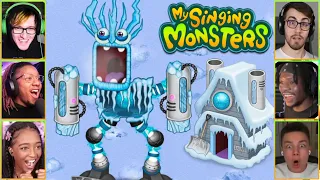 Gamers React to Cold Epic Wubbox on Cold Island in My Singing Monsters