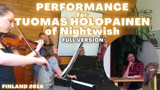 Performance for Tuomas Holopainen of Nightwish (Full version) - Dean Kopri and Ocean Souls 2016