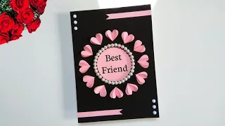 Friendship day card ideas | How to make Friendship day card for best friend | Easy Friendship card