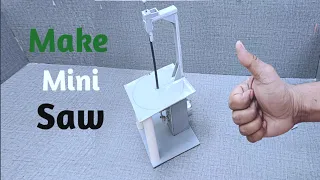 Make Amazing Scroll saw machine from pvc pipe zig zag saw machine from pvc pipe machine 2024