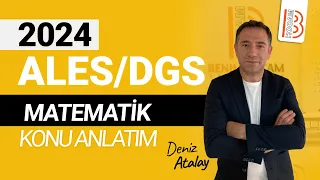 30) 2024 ALES - DGS Matematik - Çarpanlara Ayırma 1 - Deniz ATALAY