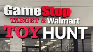 Toy Hunt at Target Walmart And GameStop Episode 25 #toyhunt   #actionfigure