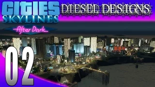Cities: Skylines: After Dark: Pre-Release Gameplay: Leisure District, Night Clubs, & Prison!