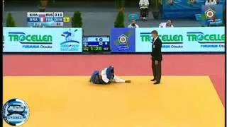 European Judo Championship Budapest 2013 -66kg KHAN-MAGOMEDOV Kamal RUS) - DRAGIN Dimitri (FRA)