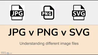 JPG v PNG v SVG | what are the differences? which is the best to use?