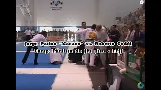 Jiu Jitsu final do Campeonato Paulista: Godoi  Vs  Macaco