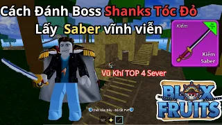 Blox Fruits – Cách Đánh Boss Shanks Tóc Đỏ Lấy Saber Vĩnh Viễn - Tờ Nú Gaming