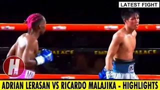 Adrian Lerasan vs Ricardo Malajika  (March 18, 2023) - Rapid Highlights