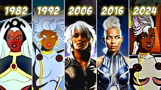 Storm Evolution in Movies & Cartoons (1982-2024) - X-Men '97