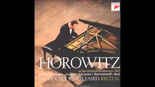 Vladimir Horowitz at the Withman Auditorium - 1967