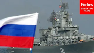 Ukrainian Missile Strike Sank Russian Warship Moskva, Pentagon Official Says