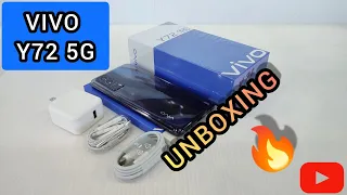 VIVO Y72 5G UNBOXING || DESIGN, UNBOX, BLACK COLOR #vivoy72 #vivoy725g #vivoy72