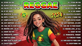 REGGAE MUSIC MIX 2024 💓 MOST REQUESTED REGGAE LOVE SONGS 2024 - OLDIES BUT GOODIES REGGAE SONGS