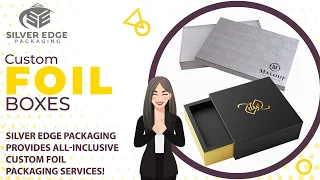 Custom Gold Foil Boxes Enhance The Presentation of Your Products to Boost Sales | Custom Foil Boxes