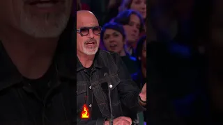 Solving Rubik's Cube on FIRE (INSANE) #agt #talent #auditions #usa #fire #shorts