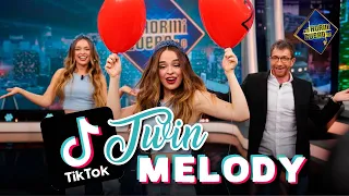 Grabamos un TikTok con las Twin Melody - El Hormiguero