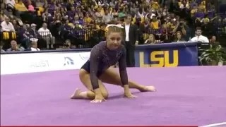 McKenna Kelley (LSU) 2016 Floor vs Oklahoma 9.725