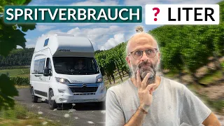 Wie viel Sprit verbraucht ein Wohnmobil?