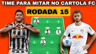 CARTOLA FC 2022 RODADA #15 - TIME PARA MITAR!