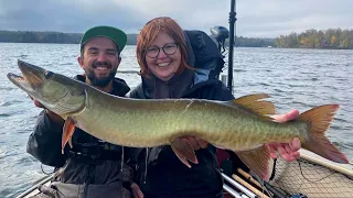 MOM Catches Musky During Tournament!!