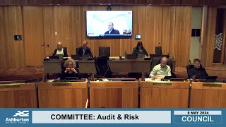 COMMITTEE: Audit & Risk - 8 May 2024