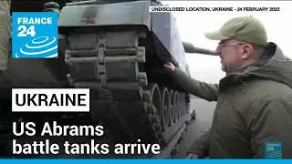 US Abrams battle tanks arrive in Ukraine, Zelensky says • FRANCE 24 English