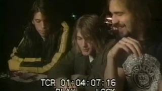 Nirvana - Astoria Theater, London 1991 Full Interview
