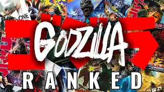 I Ranked EVERY Single GODZILLA Movie!! BEST and WORST (Including Godzilla Minus One!)