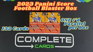 2023 Panini Score Football Blaster box