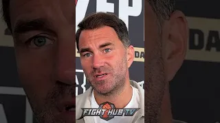 Eddie Hearn REACTS to Canelo DISSING Benavidez; questions WEIGHT difference!