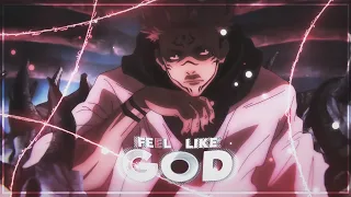 Sukuna「Feel Like God」- Jujutsu Kaisen [AMV/EDIT]! 4K free preset?