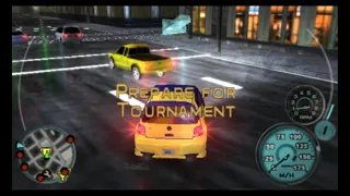 Midnight Club 3 Dub Edition PSP Gameplay - #5 Autocross City Tournament (Race with Golf for Lexus!)