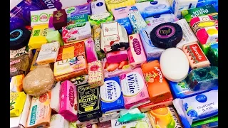 Layers 200+ International Soaps ASMR SOAP Huge! HAUL - Unboxing Unwrapping Opening TINGLE TRIGGERS