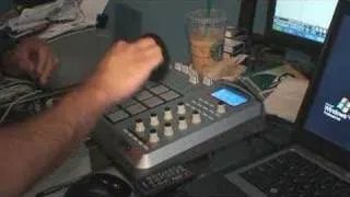 Making a beat with an Akai MPD 24 - Its Alright by DJAJ