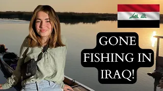 Mission: Catch a fish in the Mesopotamian Marshes (JULIE IN IRAQ)