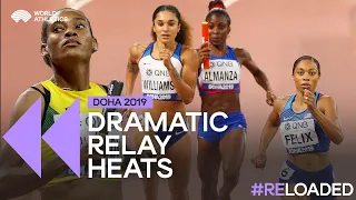 USA lead qualifiers in Doha | Women's 4x400m relay heats Doha 2019