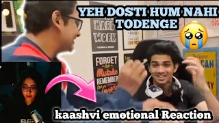 @Kaaashvi Reaction on MORTAL & REGA FRIENDSHIP BEST DUO IN REAL LIFE 💯♥️🚀