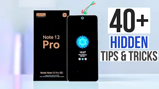 Redmi Note 12 Pro Top 40+ hidden features|Redmi Note 12 Pro Tips & Tricks|Redmi Note 12 Pro Features