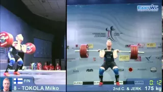 2013 European Weightlifting 85 kg Group B