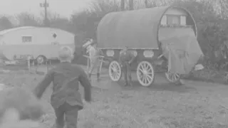 Traveller families camped near Dublin Airport face another winter without a settlement site. 1970