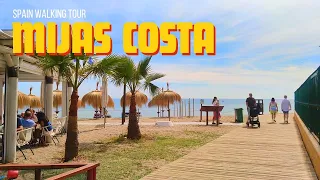Sunny and relaxing Walking Tour around the sidewalk of Mijas Costa  |  March 2024  |  Discover Spain