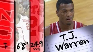 Official Highlights | NC State Forward T.J. Warren (#14 Pick in the 2014 NBA Draft, Phoenix Suns)