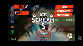 ice cream 5 main menu music fanmade