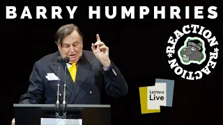 American Reacts to Barry Humphries Reads a Letter About a Very Grumpy Cat | Letters Live