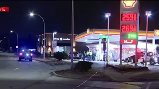 Fatal collision at Allen Park gas station