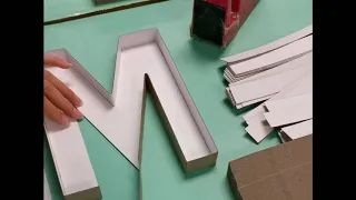Letter Paper Box Tutorial